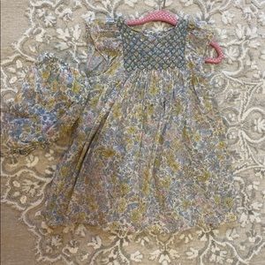 Girls liberty print dress